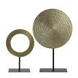 bronzen accessoires woonkamer