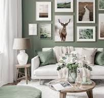 accessoires woonkamer groen