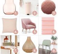 roze accessoires huis